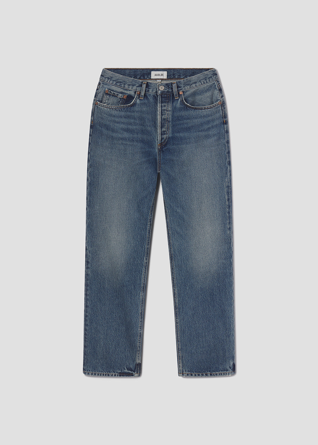 agolde-lana-jean-straight-liberty-mittelblau-rigid image 5