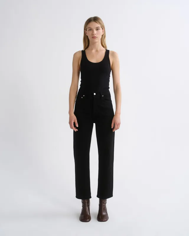 agolde-90-s-pinch-waist-crop-jeans-cover-schwarz-stretch image 1