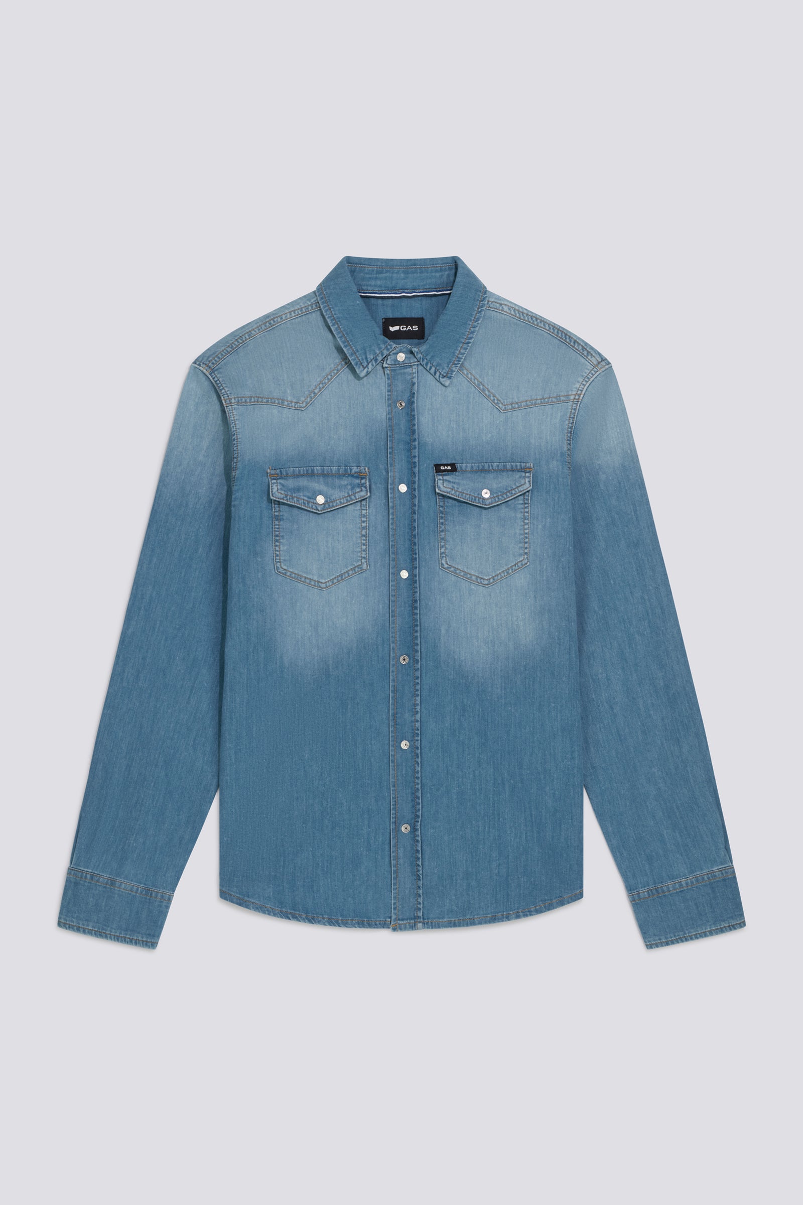 gas-kant-new-65ml-jeanshemd-herren-blau-slim-fit image 1