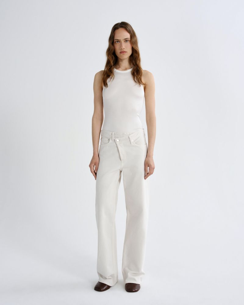 agolde-arc-criss-cross-jean-bone-rigid-creme-damenjeans image 1