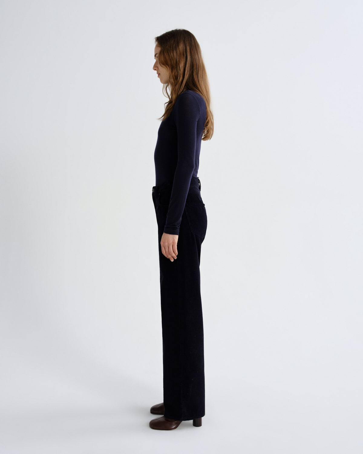 agolde-pascale-turtleneck-rollkragenpullover-navy image 5