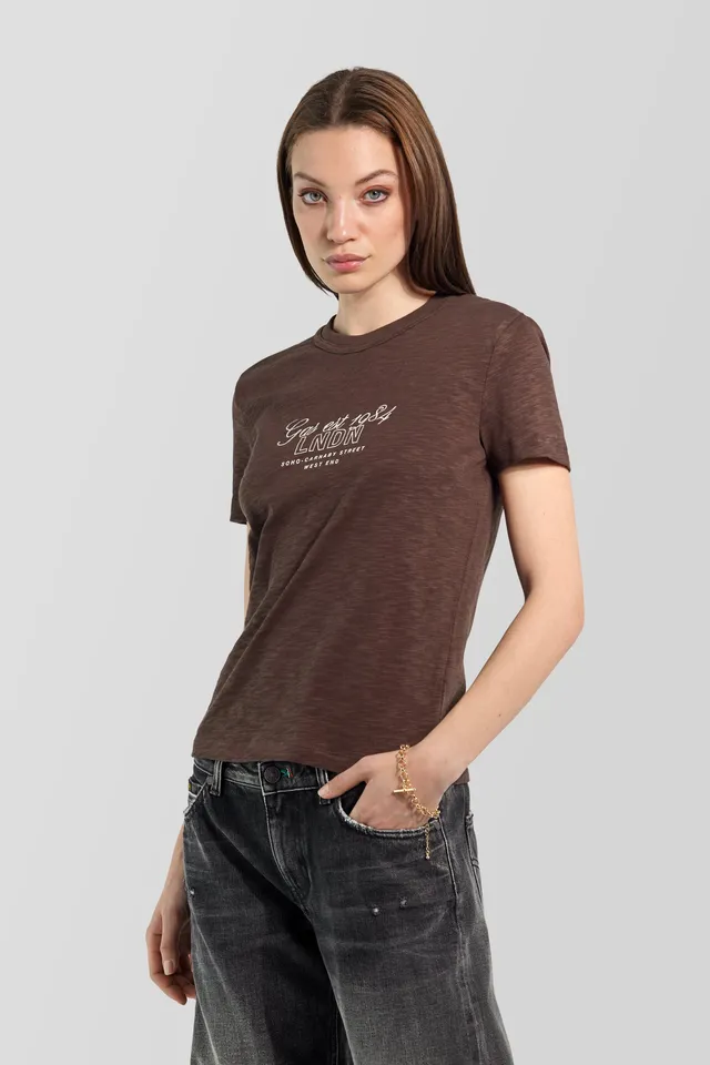 gas-tevys-m-c-new-city-4879-t-shirt-damen-slim-fit-london-print image 1