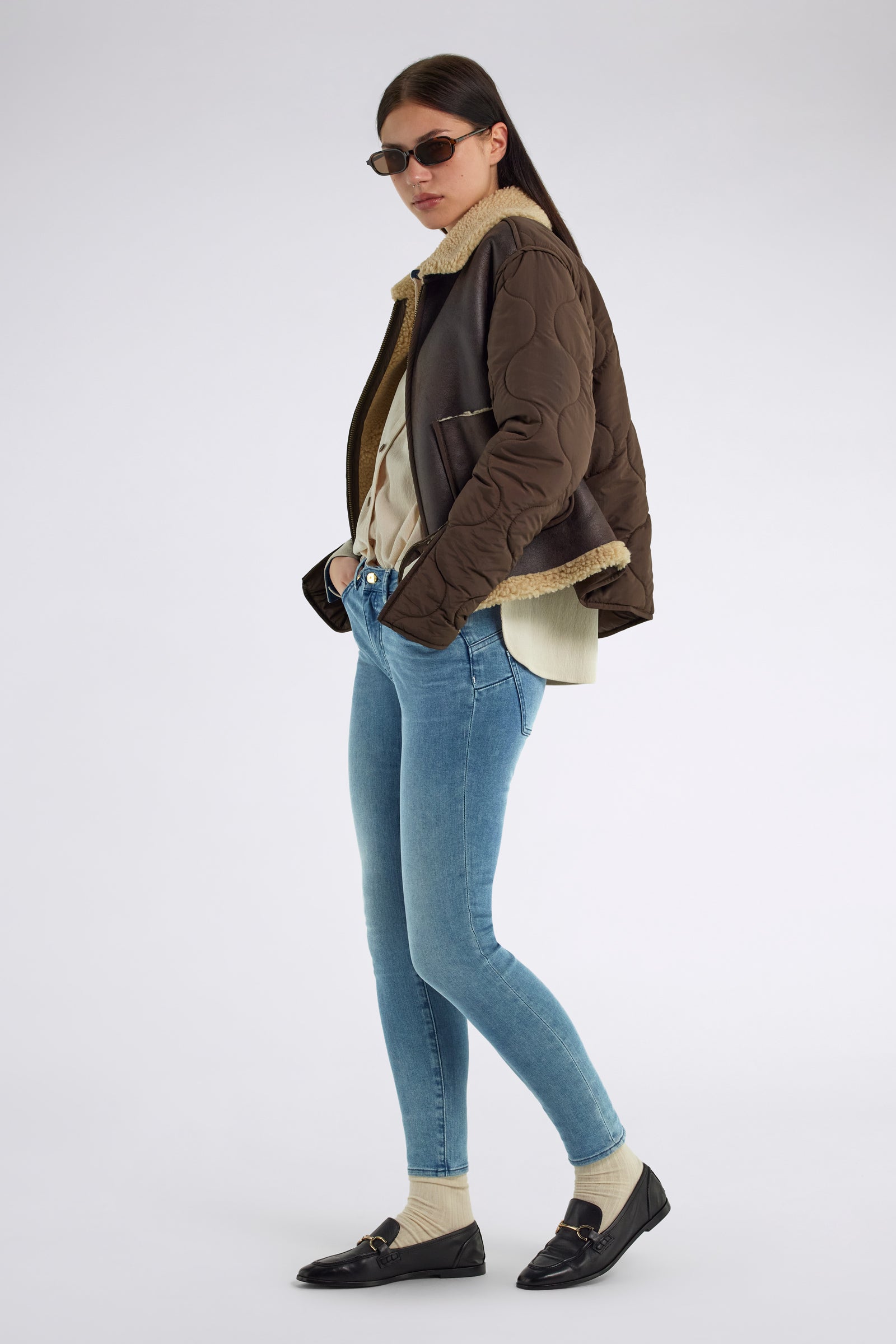 gas-star-up-25lu-skinny-jeans-damen-hellblau-stretch image 1
