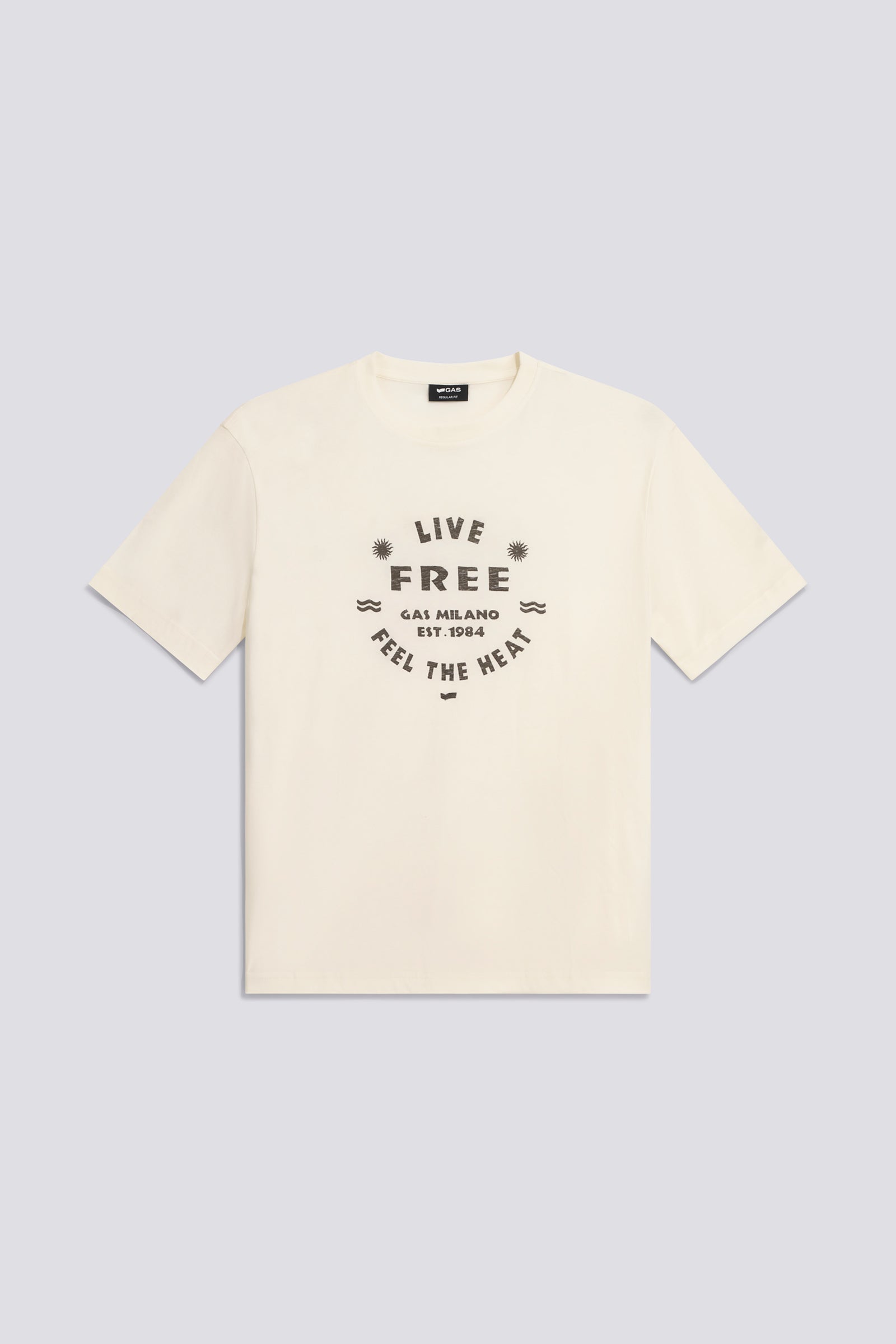 gas-dharis-live-1583-t-shirt-herren-regular-fit-baumwolle image 1