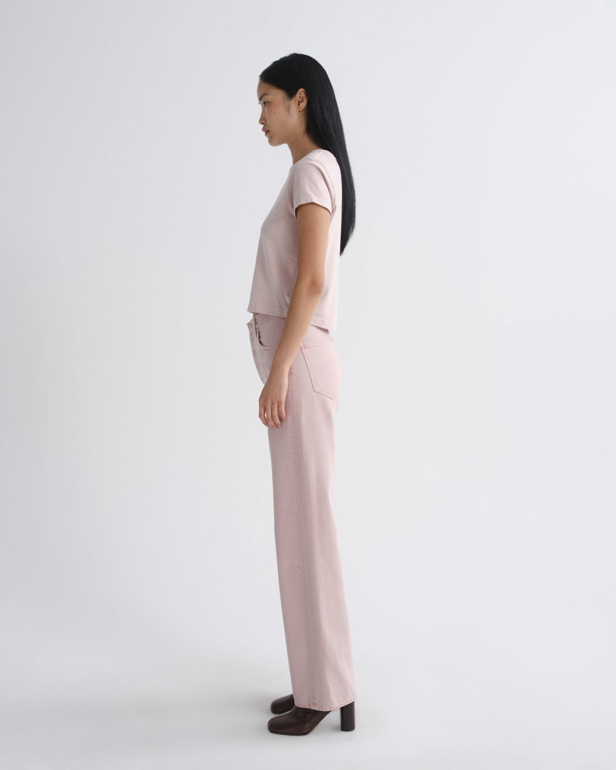 agolde-adine-shrunken-tee-damen-t-shirt-wallflower-bio-baumwolle image 3