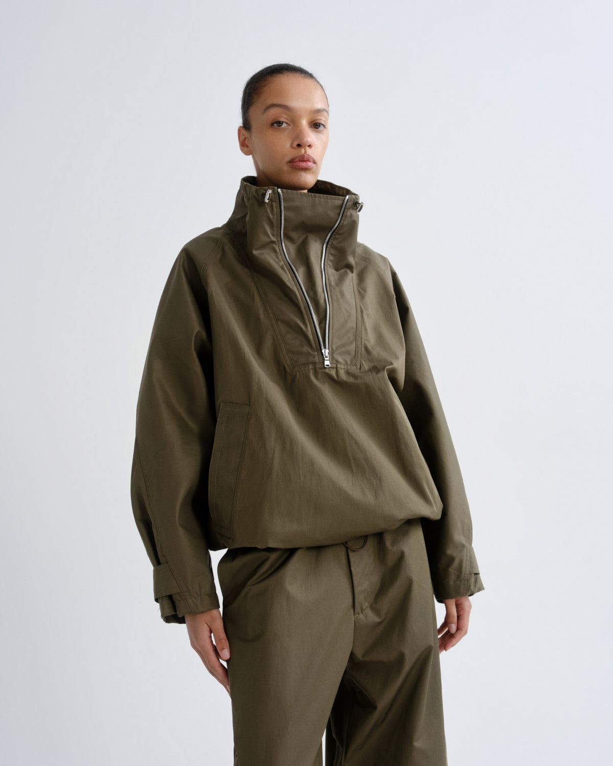 agolde-coulson-jacke-willow-gr-n-damen-nylon image 1