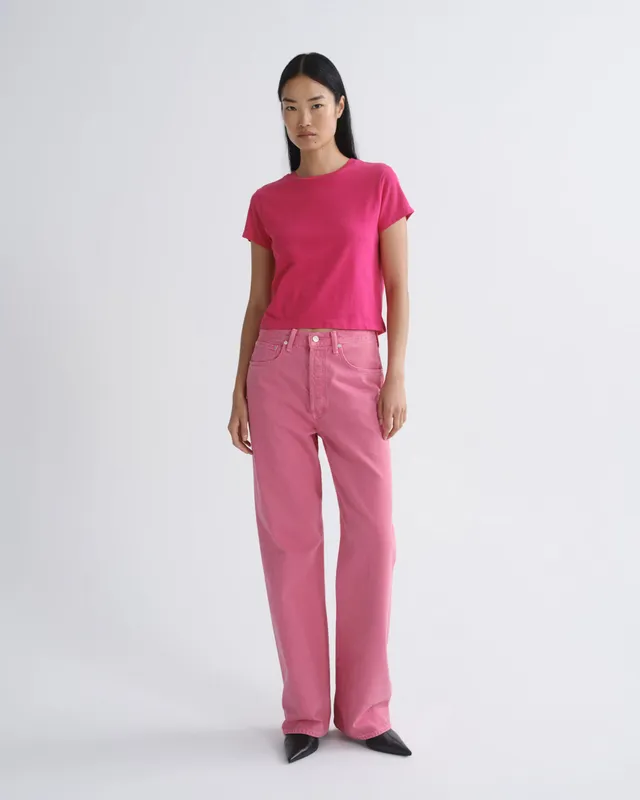 agolde-vintage-loose-jeans-amaranth-pink-damen image 1