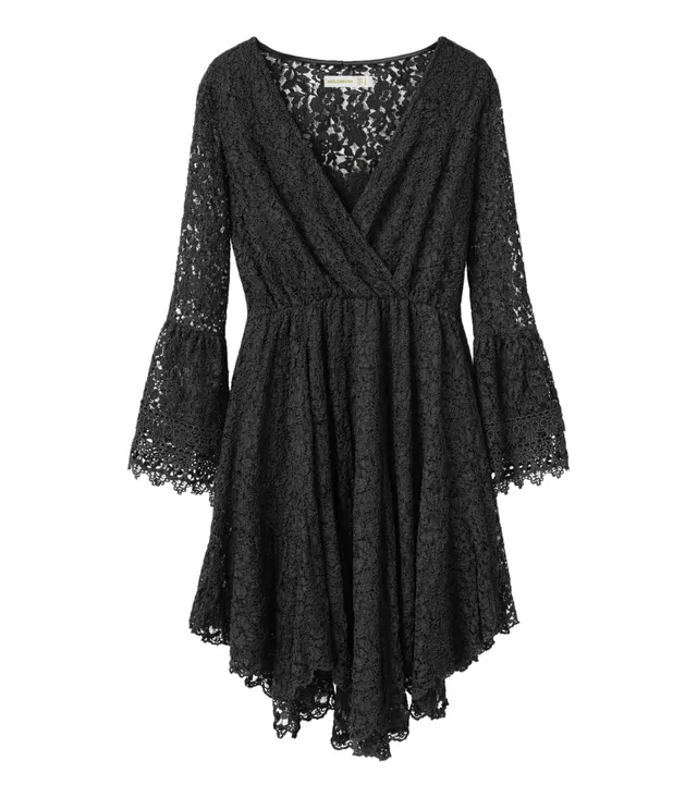 goldenim-paris-femme-robe-courte-noir-kleid-schwarz-kurz image 1