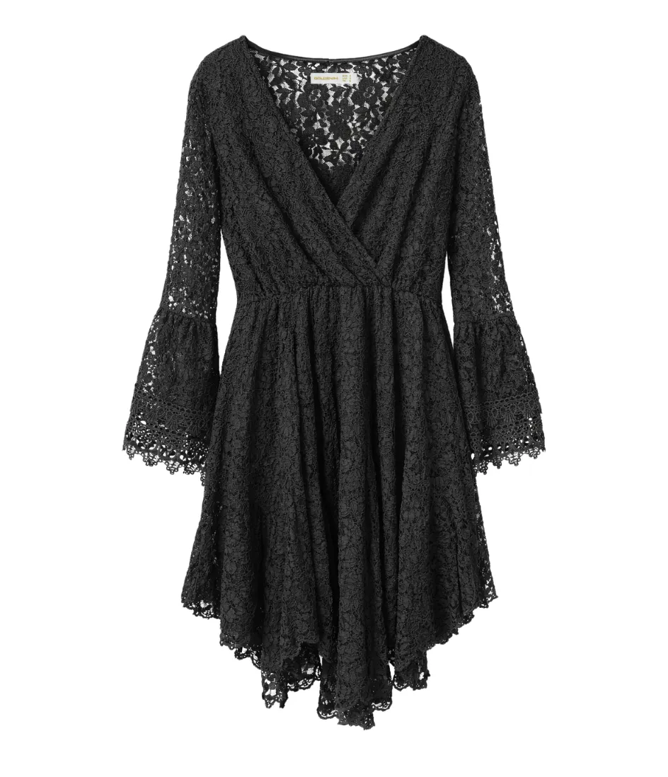 goldenim-paris-femme-robe-courte-noir-kleid-schwarz-kurz image 1