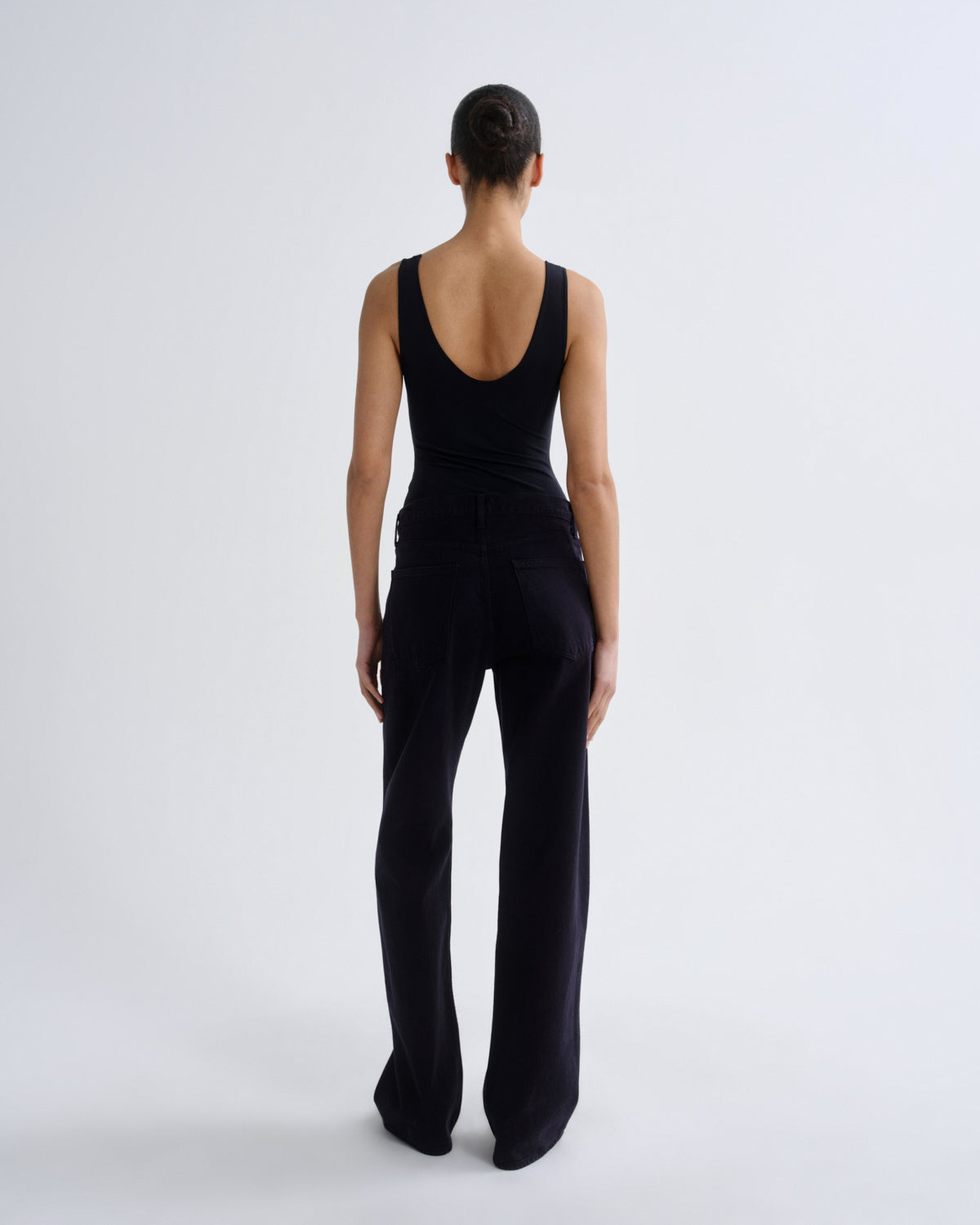 agolde-tora-navy-bodysuit-body-dunkelblau image 2