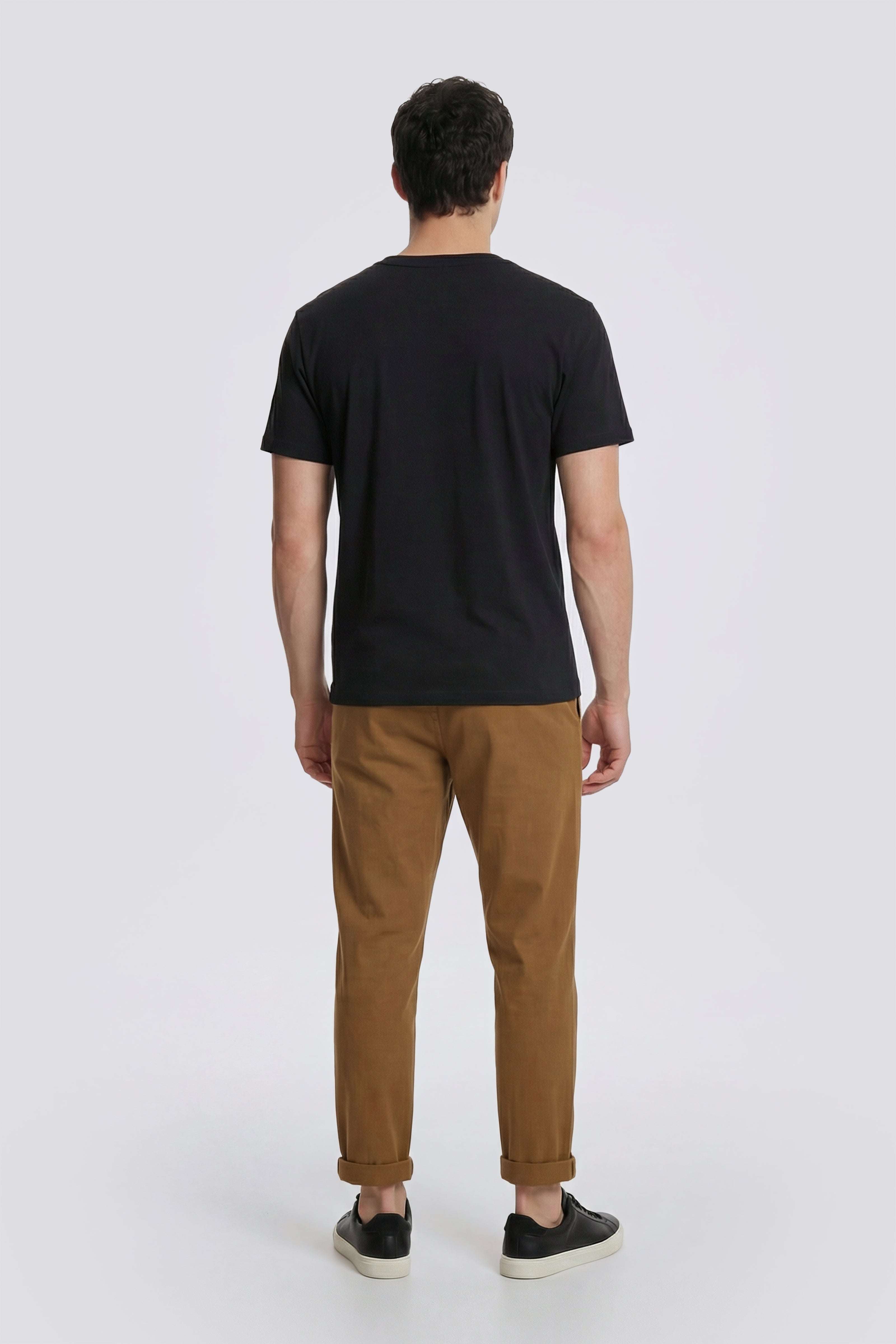 gas-dharis-logo-g-0200-t-shirt-herren-schwarz-regular image 3