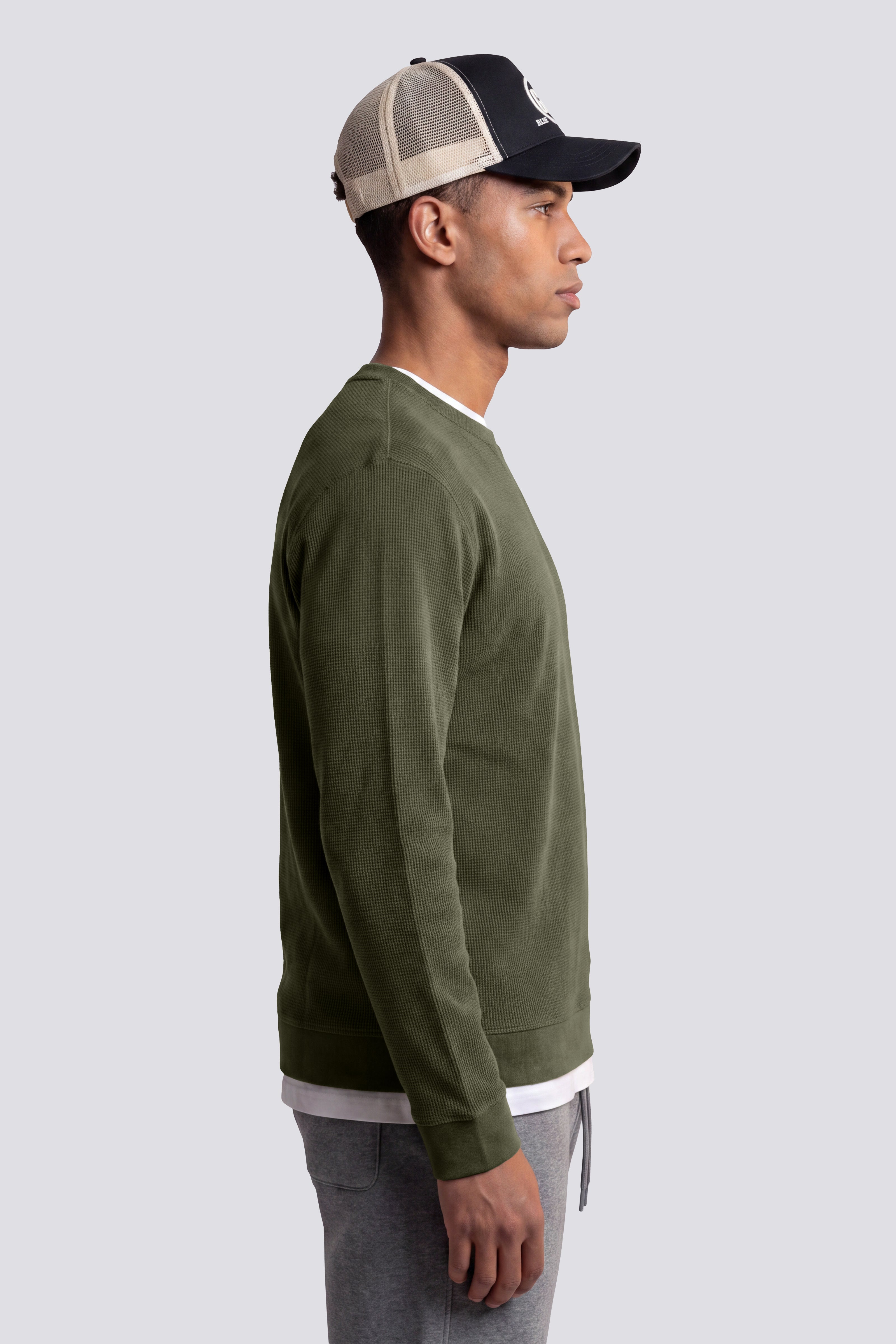 gas-dharis-m-l-label-3653-langarmshirt-herren-waffle-regular-fit image 4