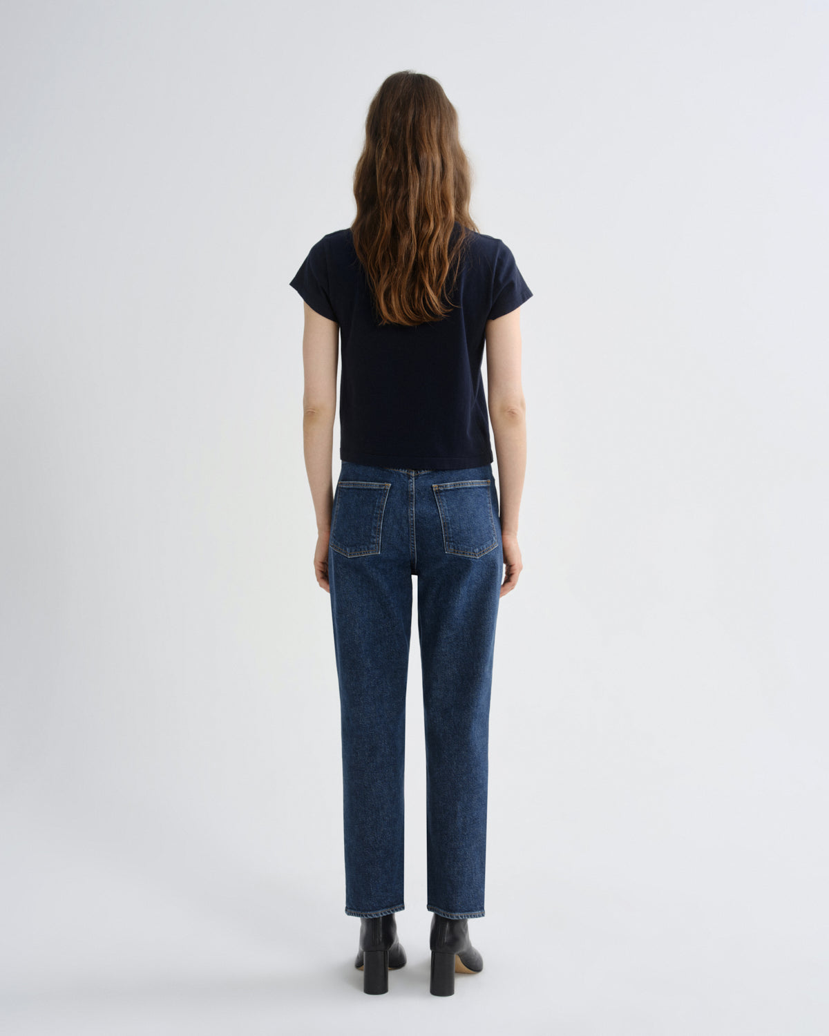 agolde-90-s-pinch-waist-crop-flow-damen-jeans-dunkelblau image 2