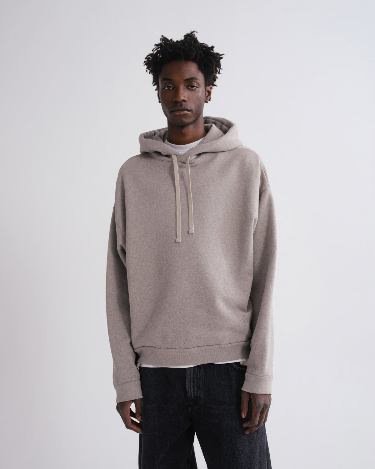 agolde-salford-hoodie-digital-grau-fleece image 1