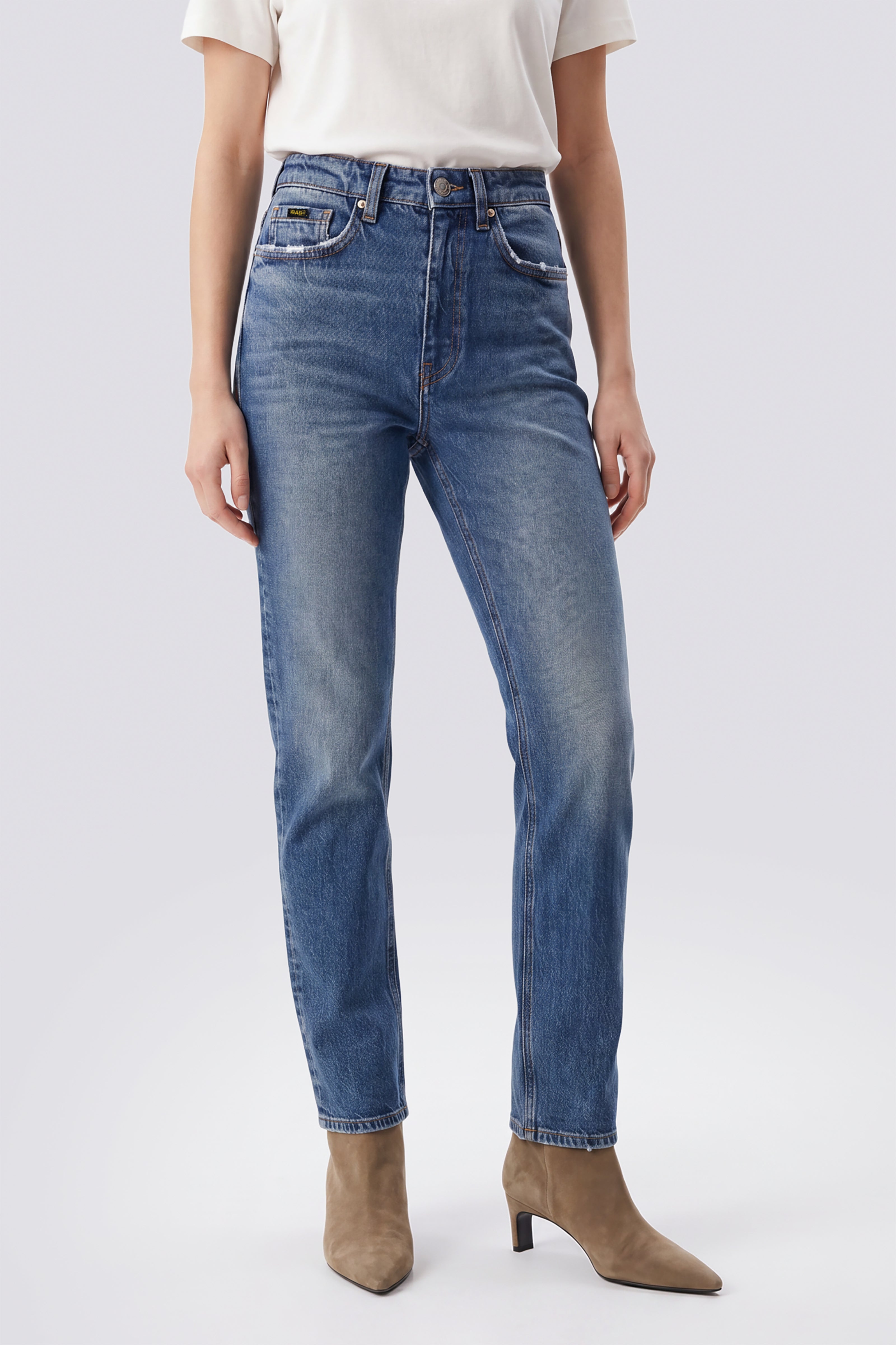 gas-beth-69mm-jeans-damen-slim-fit-mittelblau image 3