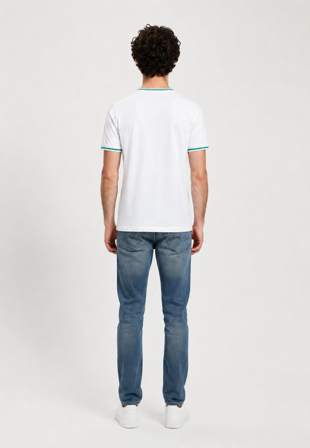 kaporal-roll-t-shirt-herren-wei-regular-baumwolle image 3