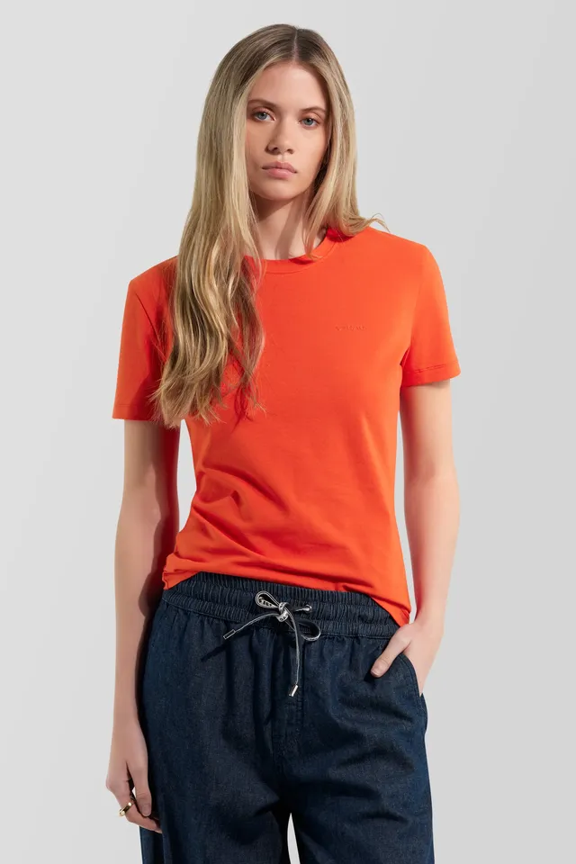 gas-hanike-logo-t-shirt-damen-slim-schwarz image 1