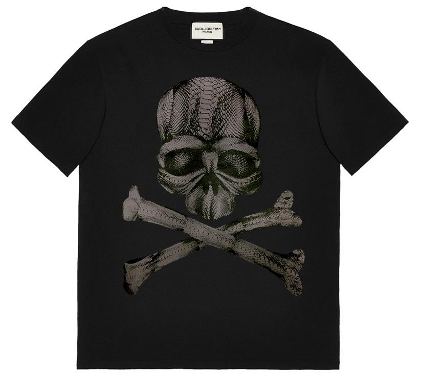 goldenim-paris-homme-t-shirt-1012-noir-t-shirt-schwarz image 1