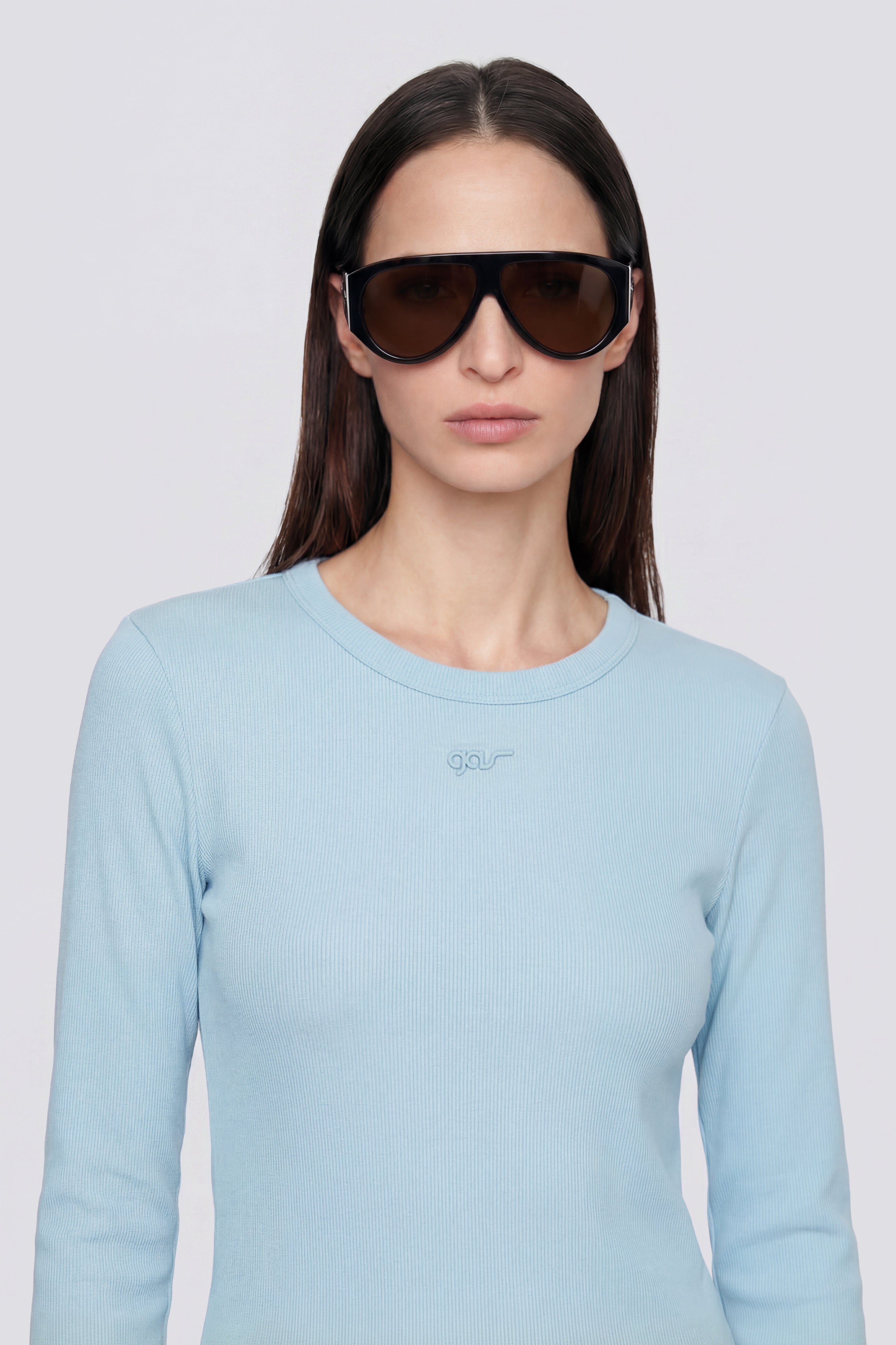 gas-hanis-4713-shirt-damen-langarm-slim-fit-rippe image 3