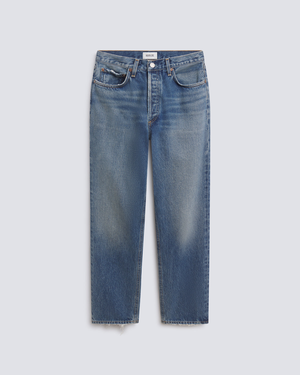 agolde-romney-jean-bounty-damen-jeans-mittelblau image 5