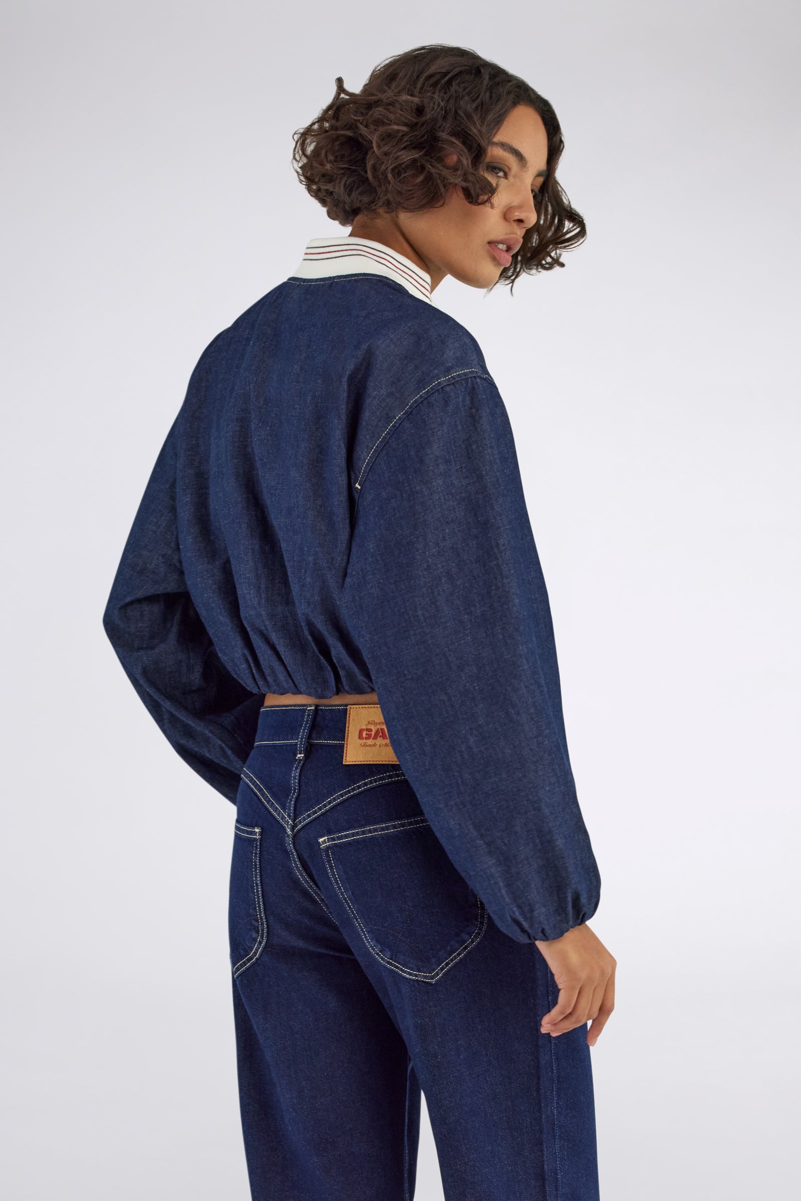 gas-ginni-bomber-10ro-jacke-damen-denim-indigo image 2