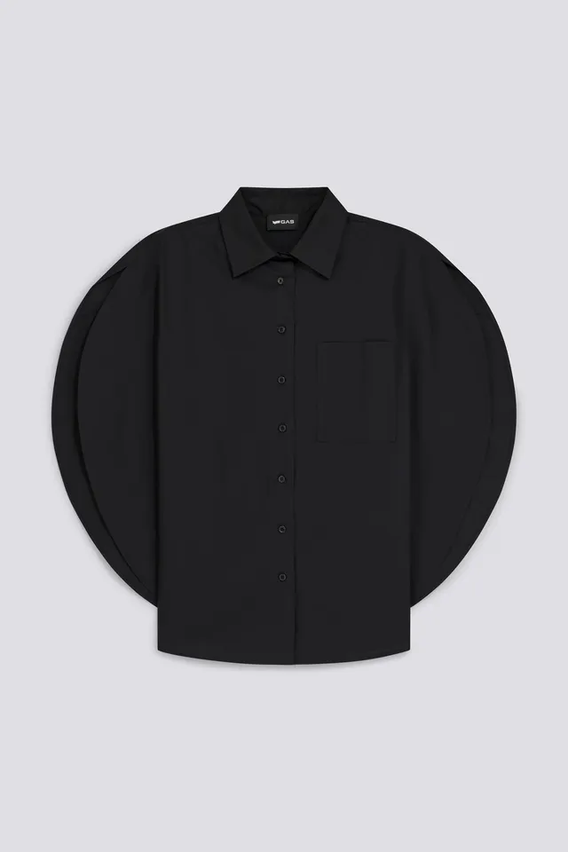 gas-popsy-0200-bluse-damen-rmellos-popeline image 1