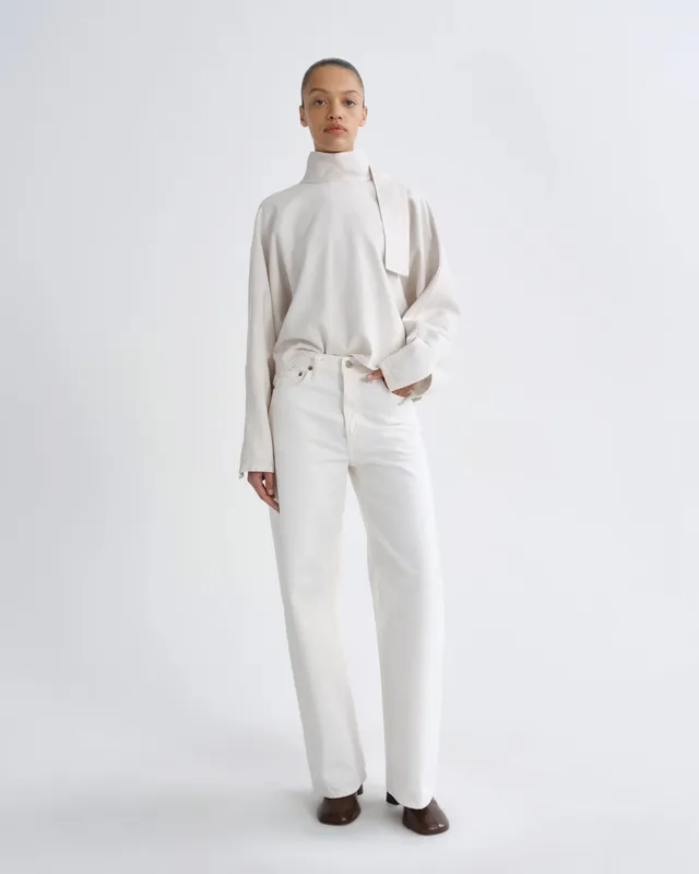 agolde-arc-jean-32-chalk-white-wei-e-jeans image 1