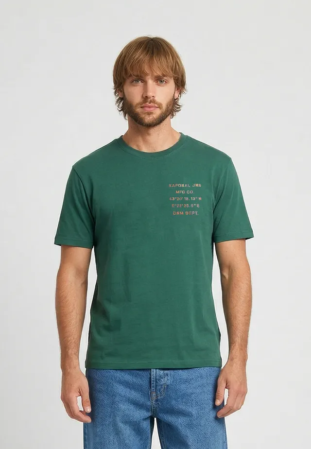 kaporal-bark-t-shirt-gr-n-herren-regular image 1