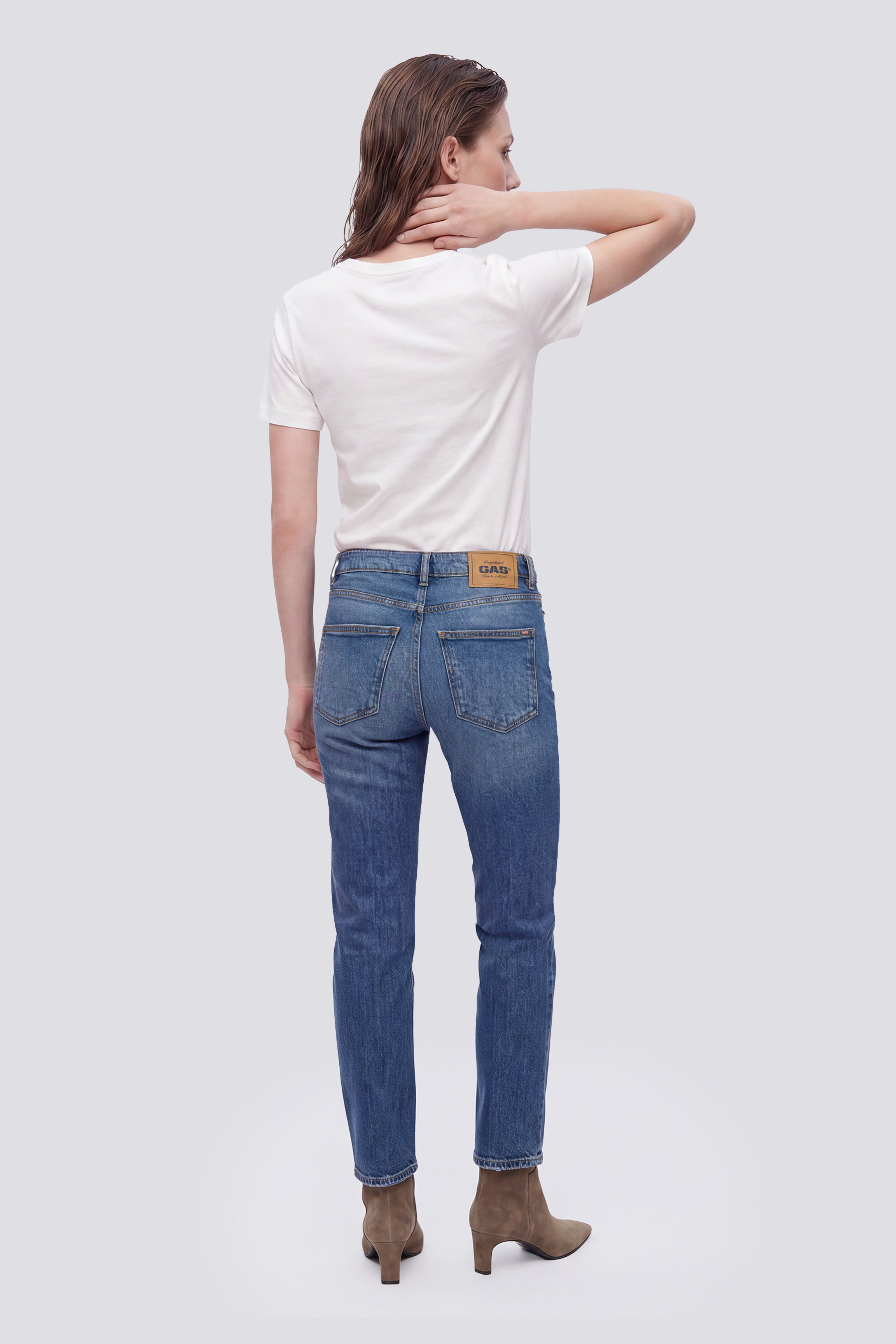 gas-beth-69mm-jeans-damen-slim-fit-mittelblau image 2