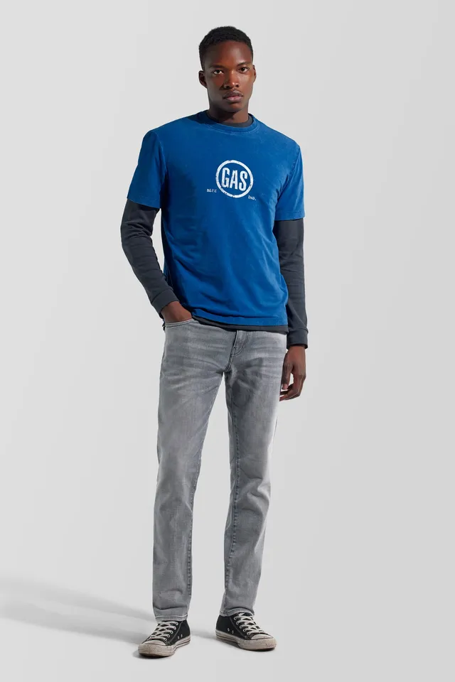 gas-albert-simple-rev-57gm-jeans-herren-grau-slim-stretch image 1