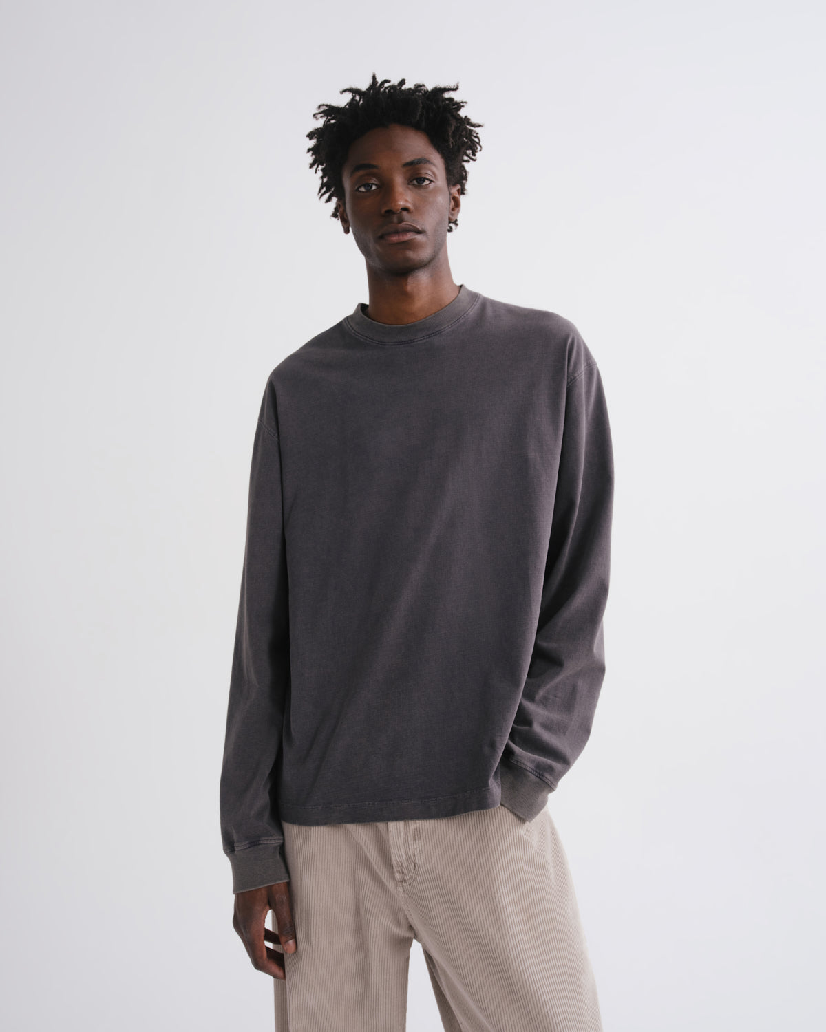 agolde-asha-long-sleeve-tee-washed-grey-grau-jersey image 1