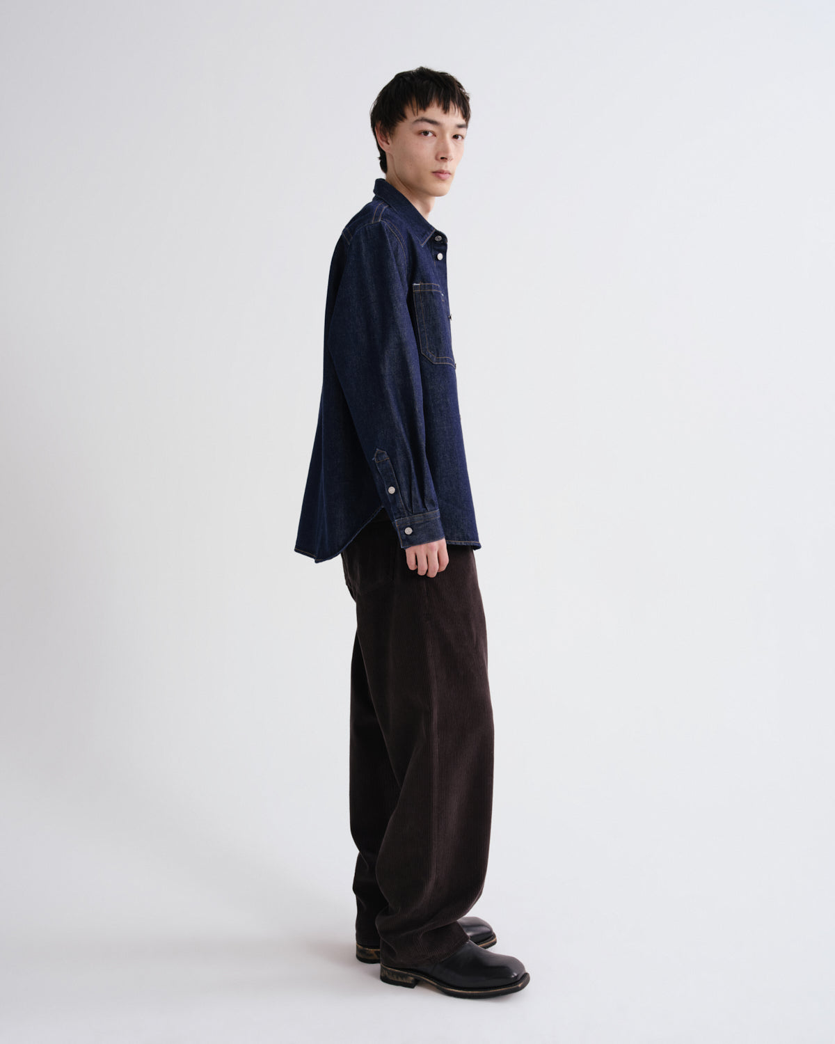 agolde-craven-shirt-jeanshemd-rinse-herren-indigo image 3