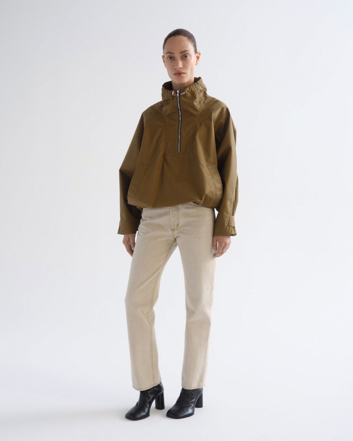 agolde-coulson-jacket-jacke-khaki-nylon-utility image 3