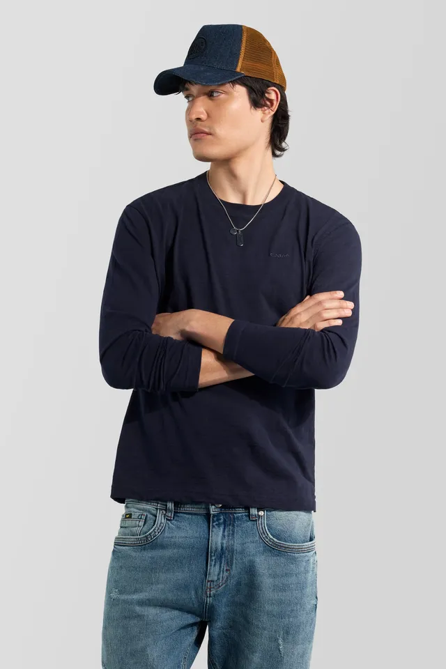 gas-dharis-m-l-logo-g-4706-langarmshirt-herren-baumwolle image 1