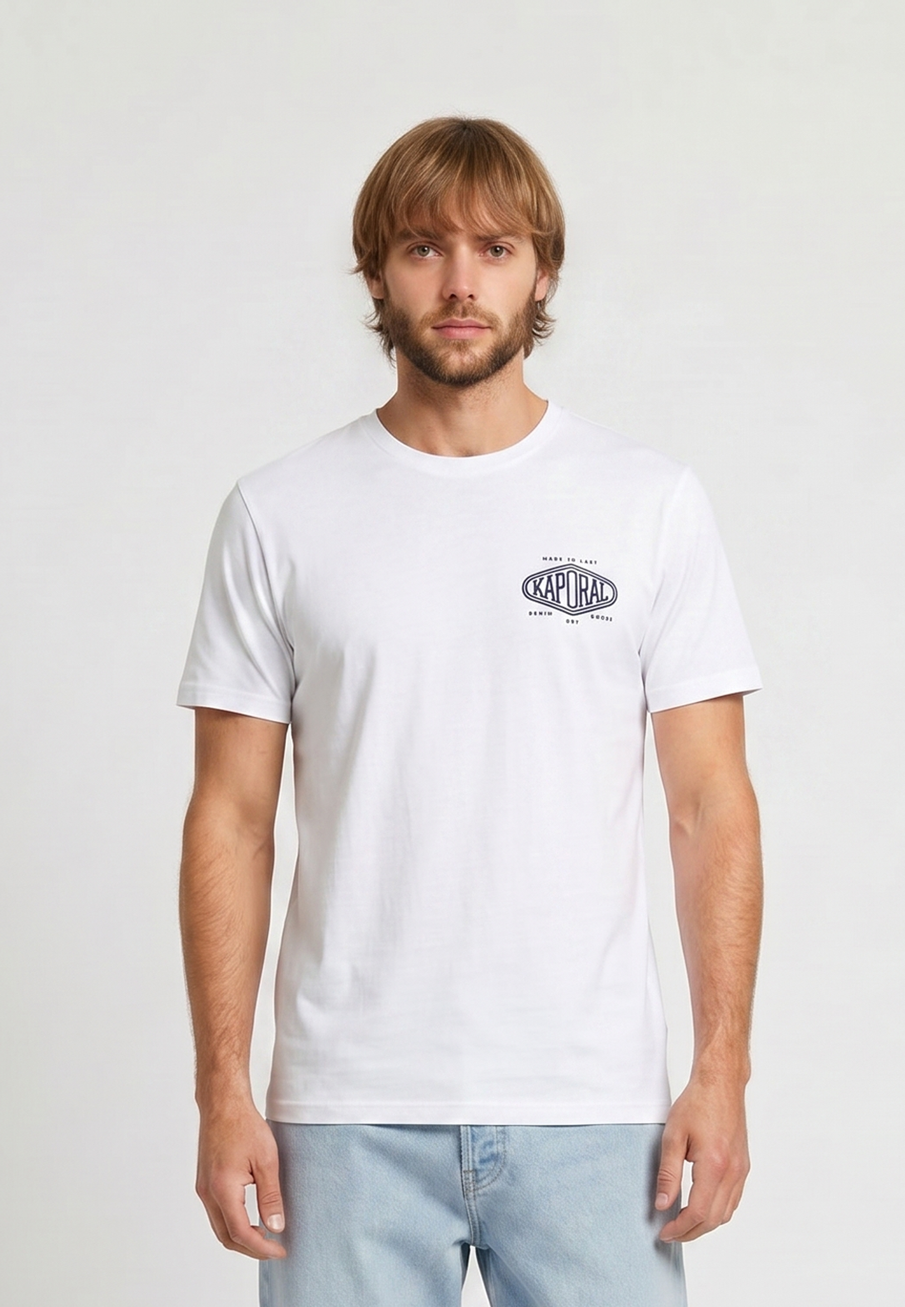 kaporal-vadi-t-shirt-weiss-regular-100-baumwolle-herren image 2