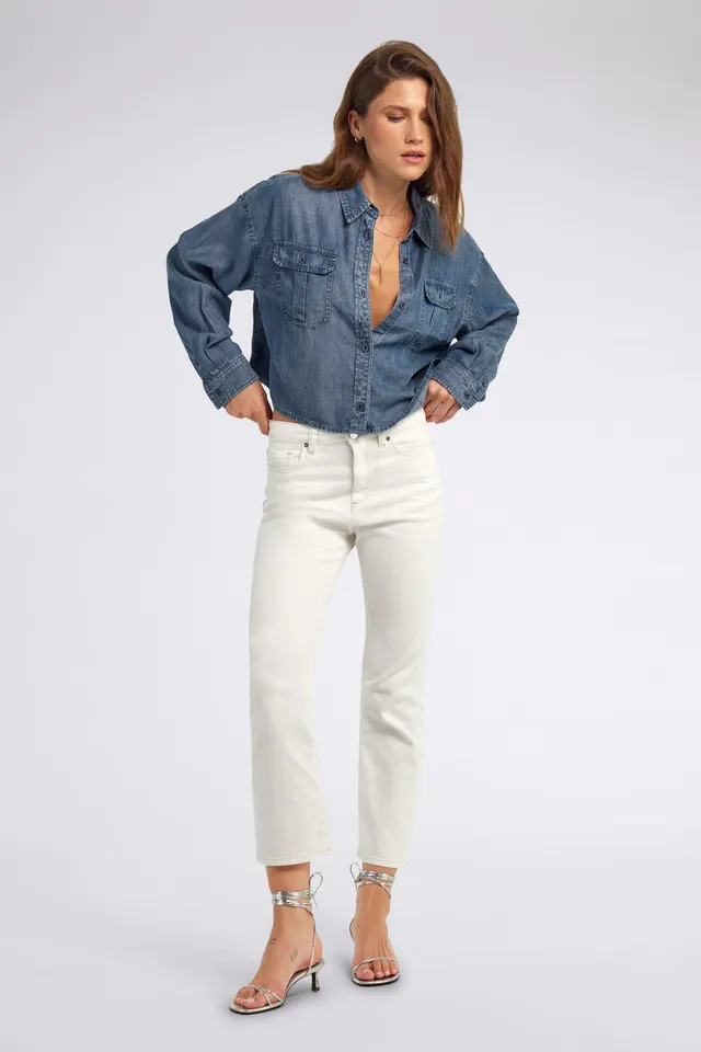 gas-star-crop-flare-00cw-jeans-damen-skinny-wei image 1