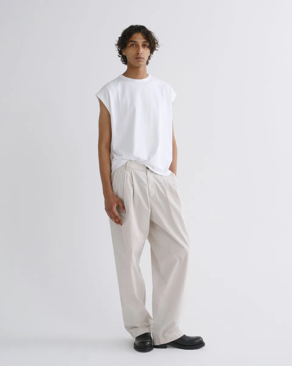 agolde-slater-hose-bone-bundfalte-herren image 1