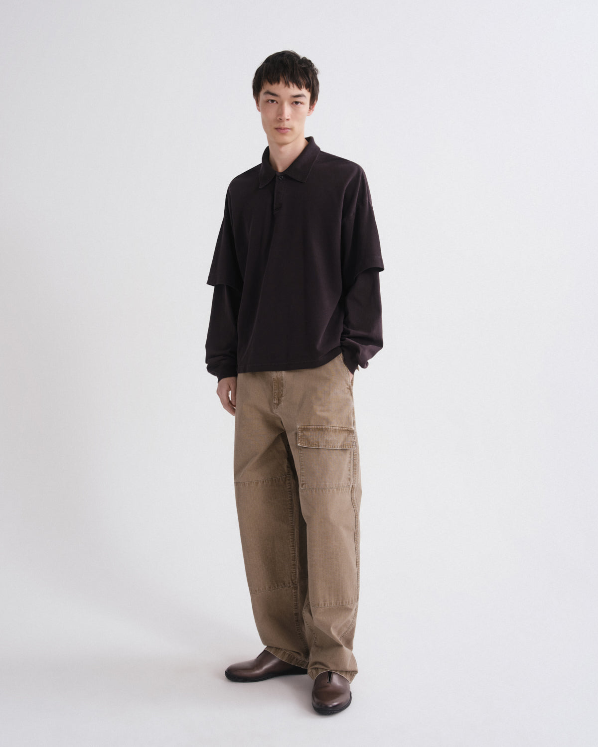agolde-donohue-pant-hose-trail-herren-khaki-baumwolle image 3
