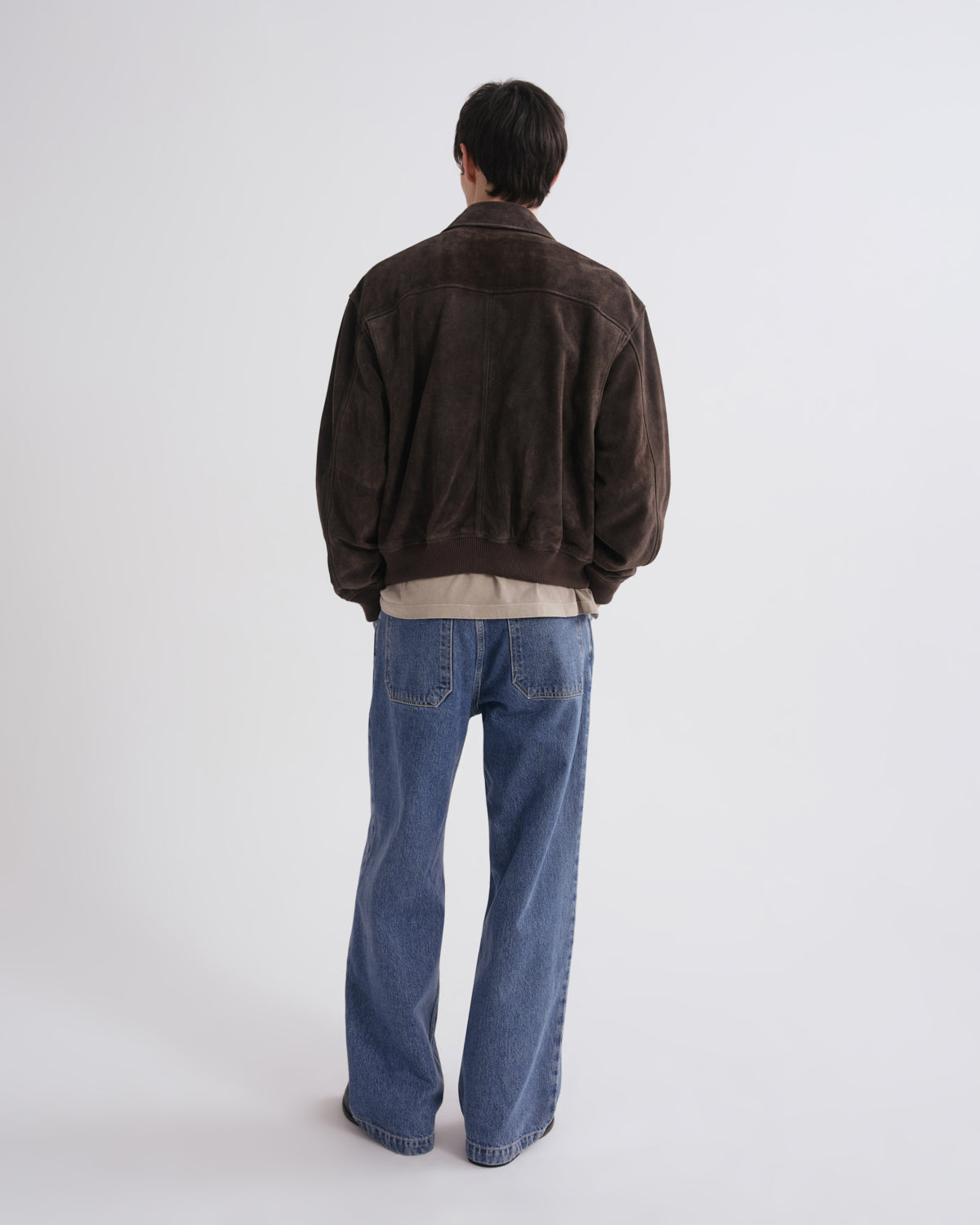 agolde-emil-bomber-seal-brown-braun-wildlederjacke image 2
