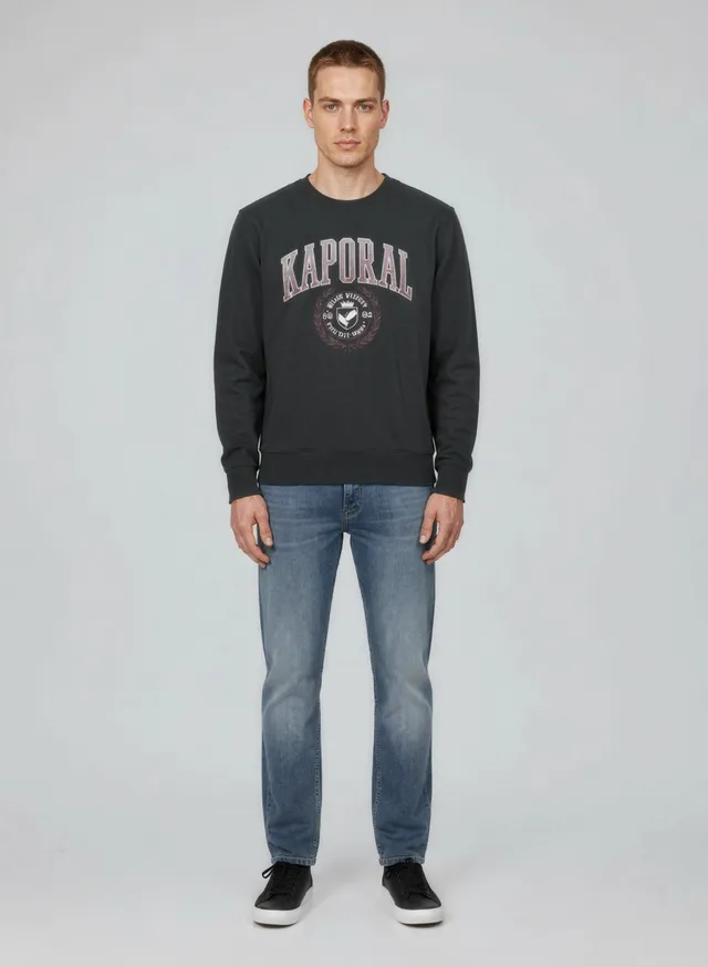 kaporal-rams-sweatshirt-schwarz-herren-regular image 1