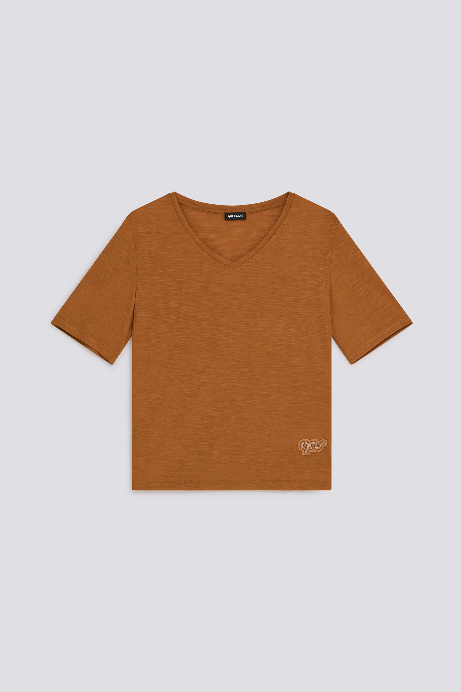 gas-zira-0456-damen-t-shirt-v-ausschnitt-modal image 4
