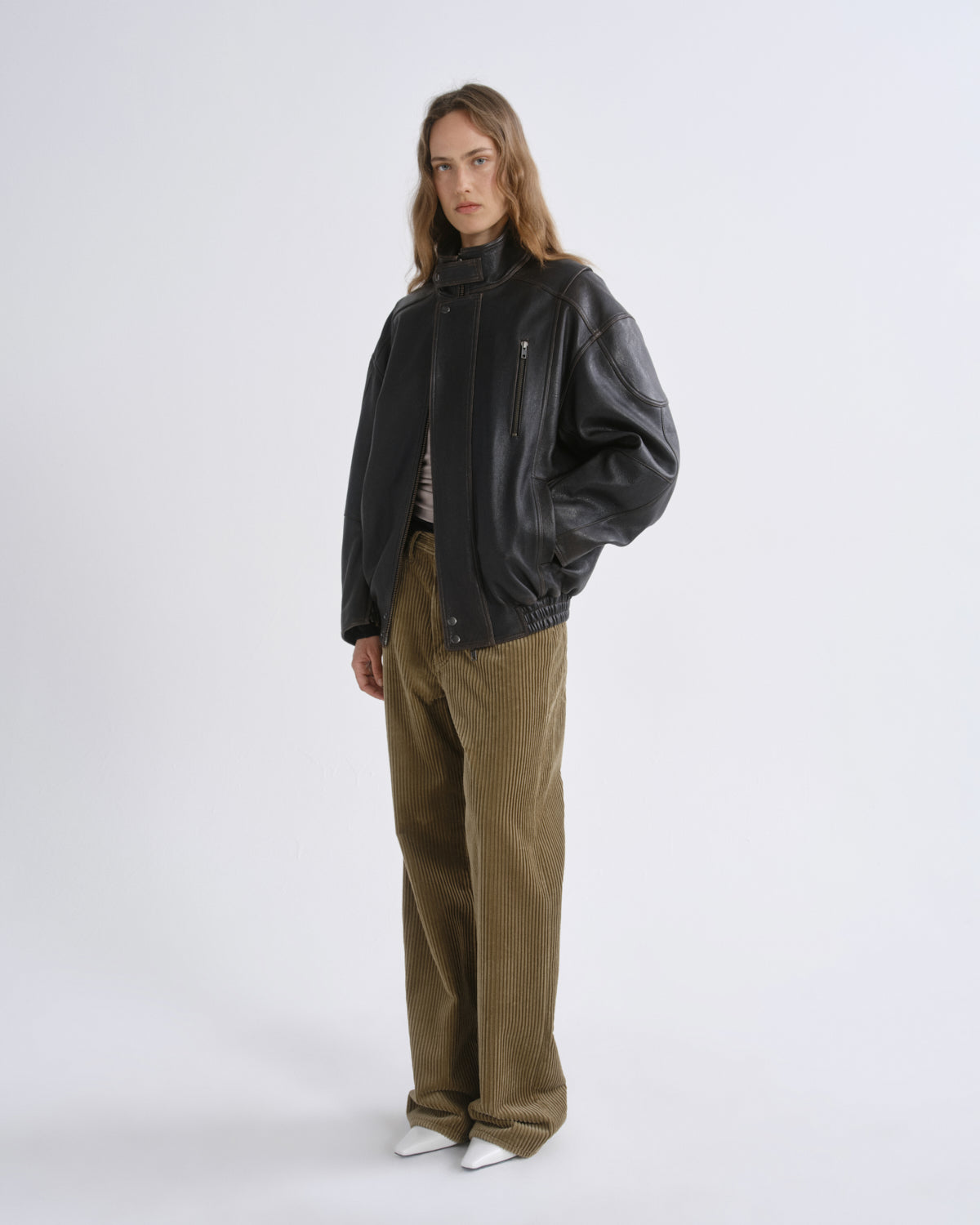 agolde-danver-moto-lederjacke-vintage-black-schwarz image 3