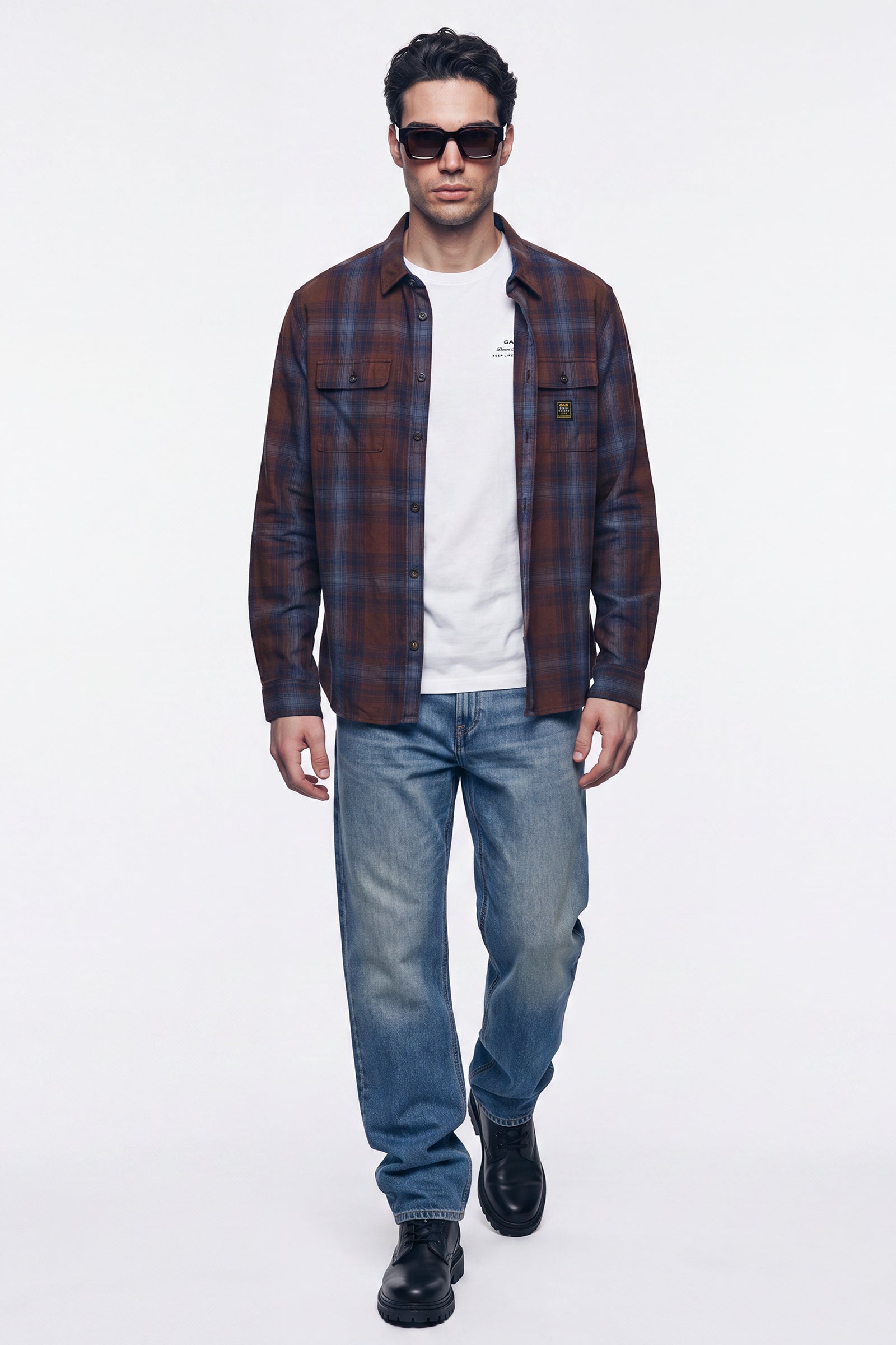 gas-noll-wk-shirt-ck51-herrenhemd-kariert-regular-fit-baumwolle image 3