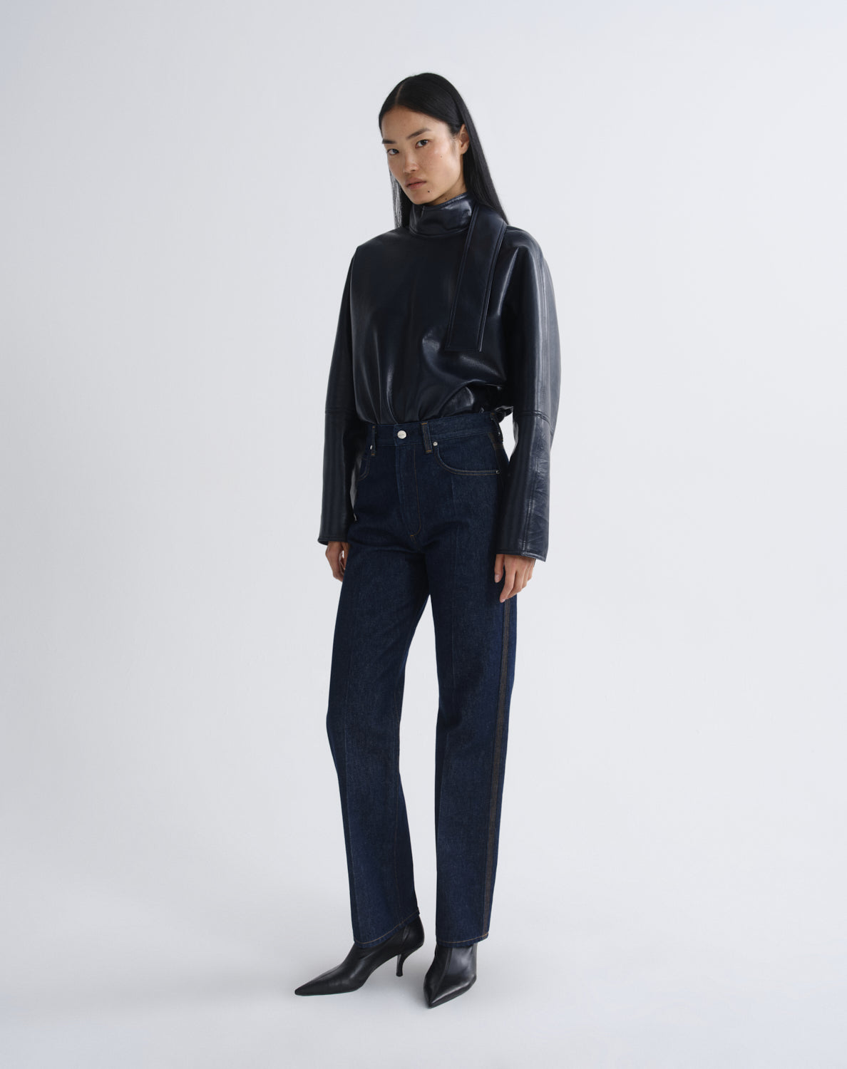 agolde-morgan-jean-rinse-damen-jeans-dunkelblau-indigo image 4