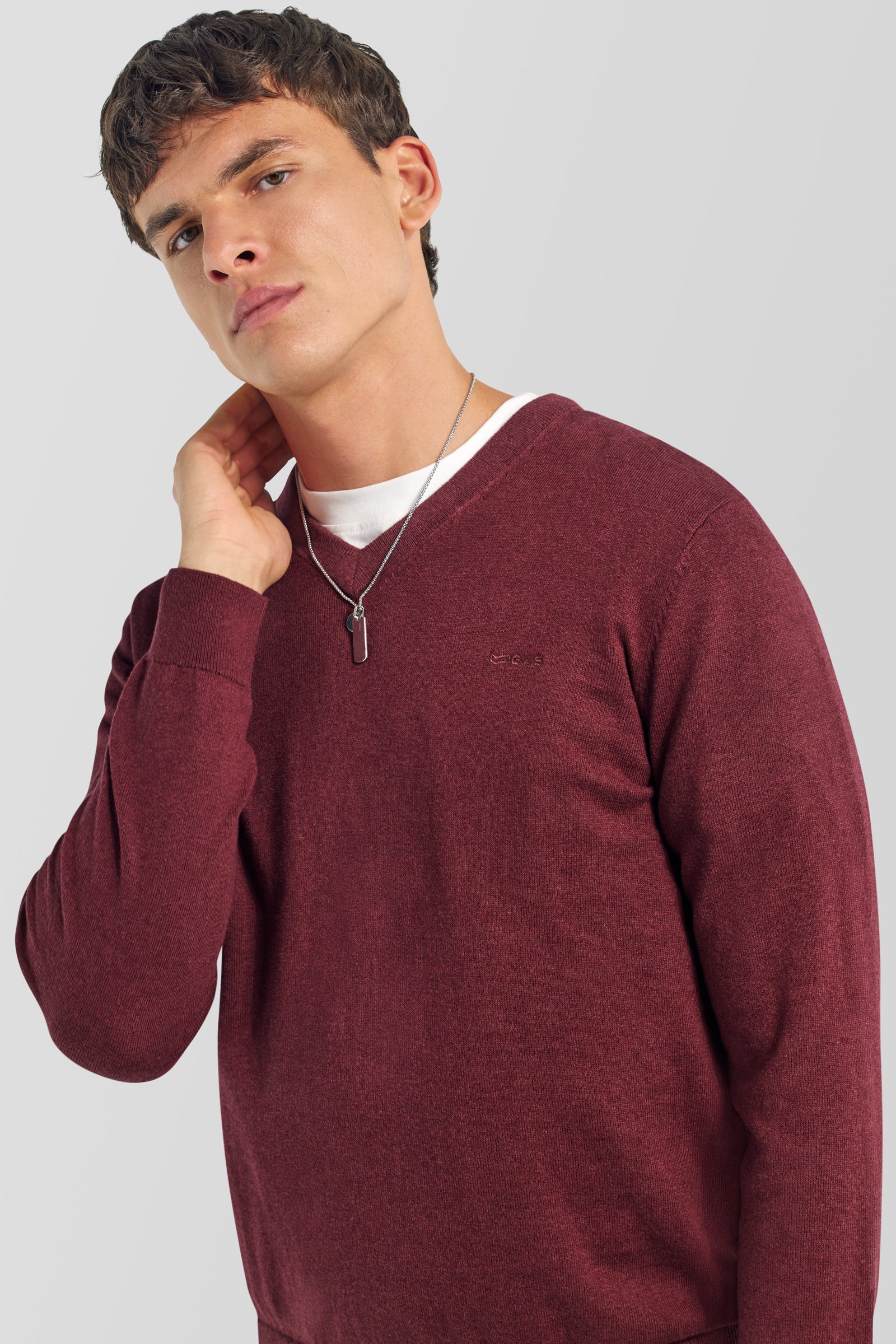 gas-arlo-arlo-v-neck-w-2899-pullover-baumwolle-cashmere image 3