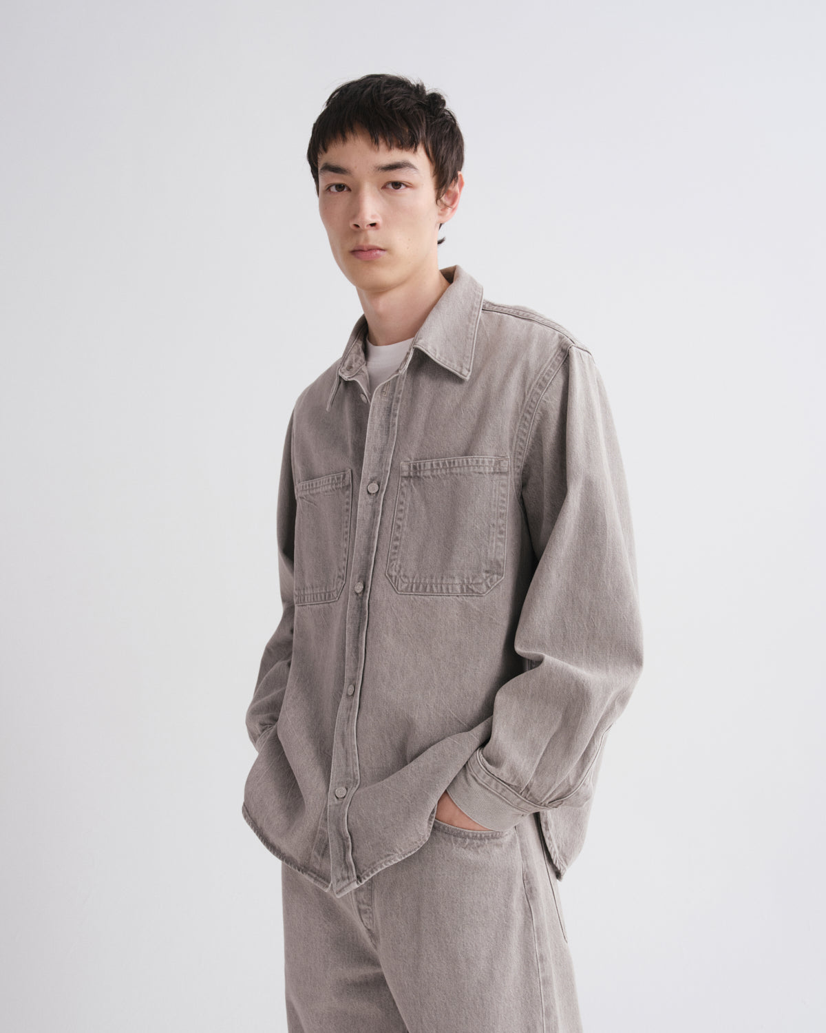agolde-craven-shirt-jeanshemd-digital-grau-herren image 1