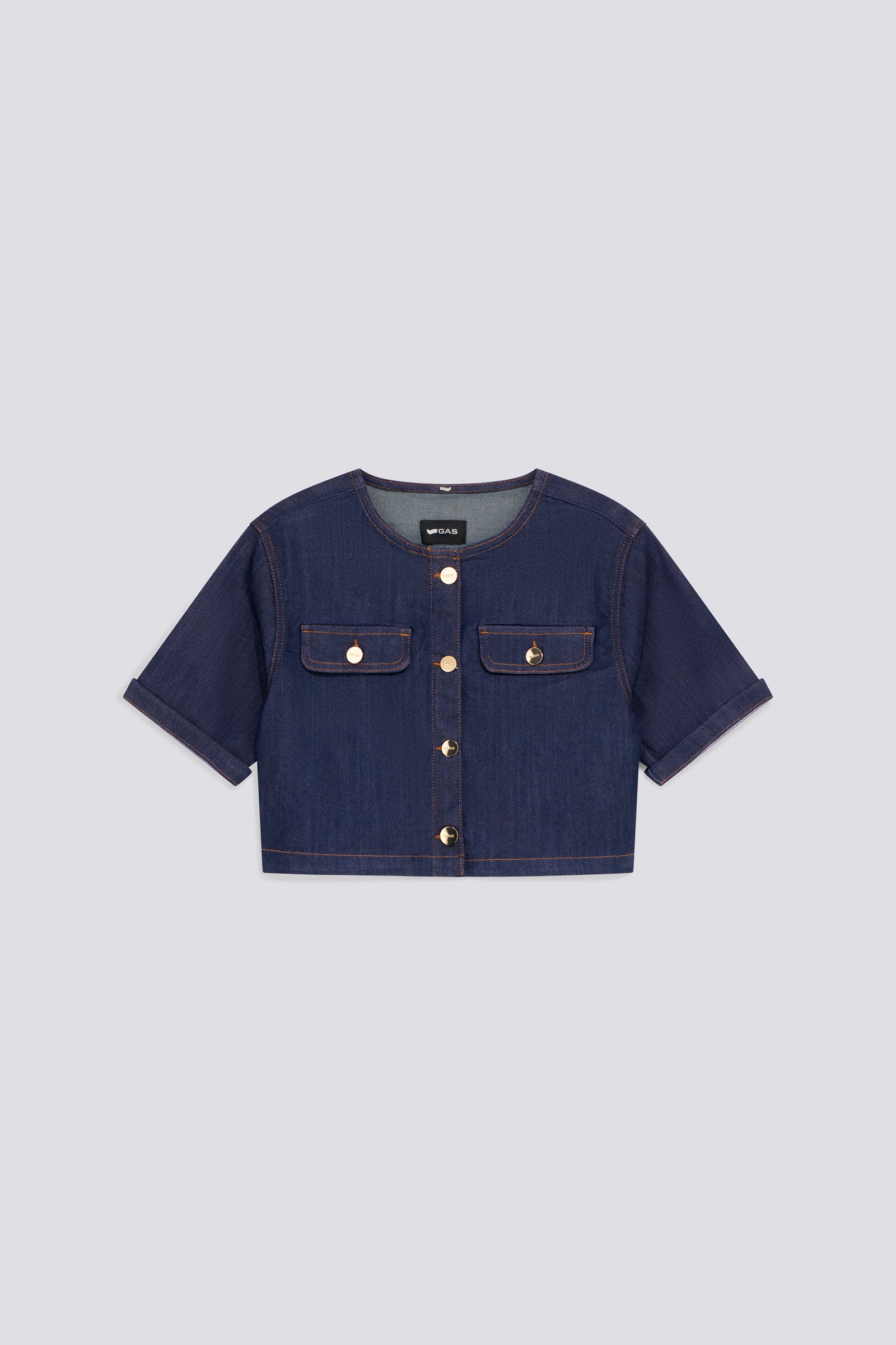gas-elen-croped-jacket-10ro-jeansjacke-damen-cropped-indigo image 3