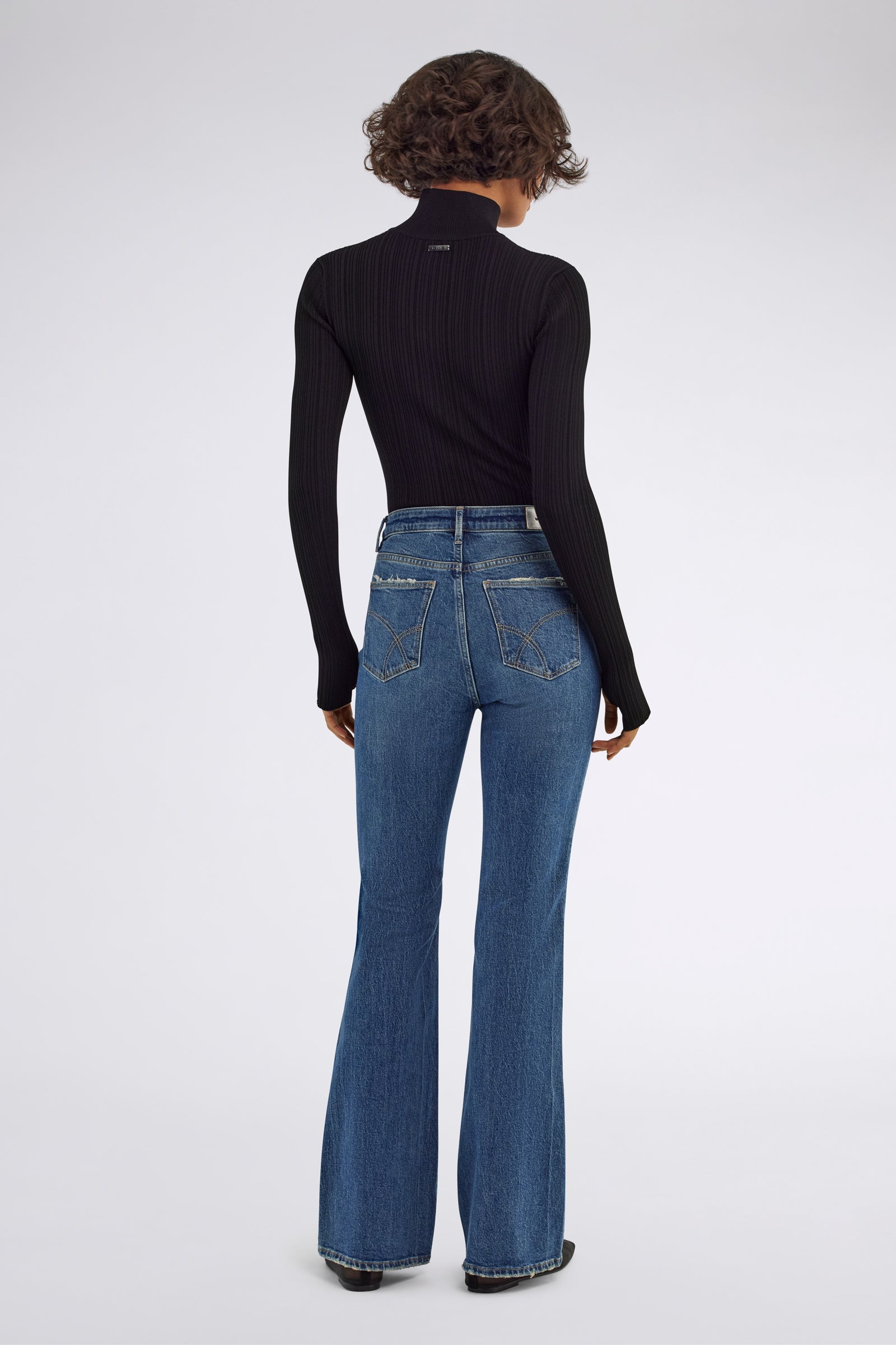gas-camilia-z-69md-flare-jeans-damen-indigo-high-waist image 2