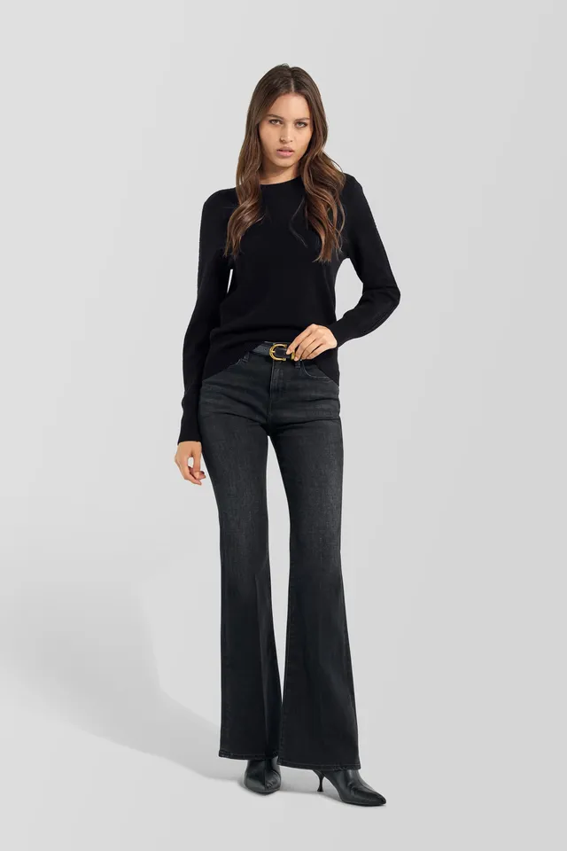 gas-rosita-w-round-0200-pullover-damen-viskose-slim-fit image 1