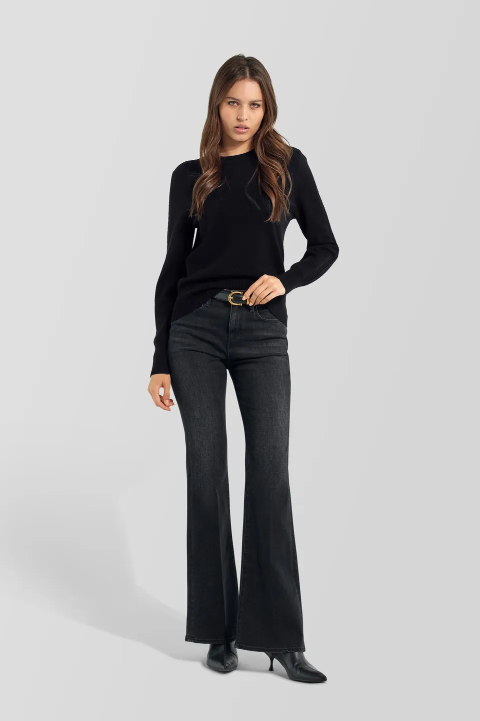 gas-rosita-w-round-0200-pullover-damen-viskose-slim-fit image 1